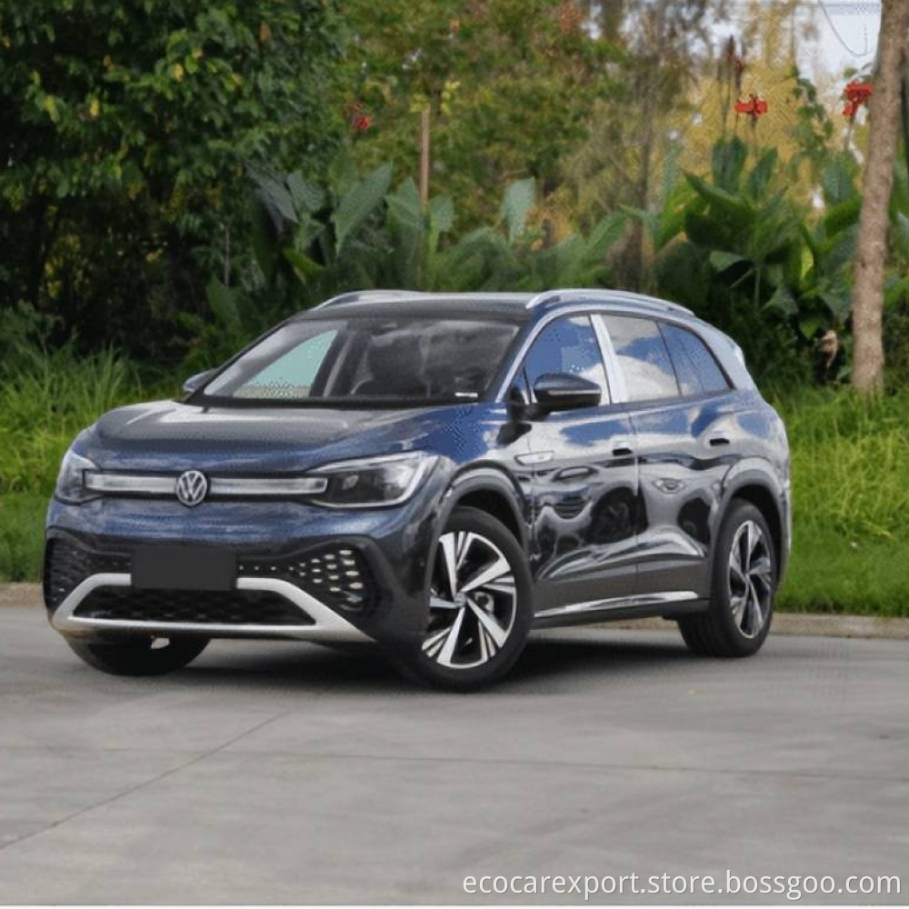 Kendaraan Energi Baru Volkswagen ID6 Crozz Pro 5-pintu 7-kursi SUV Mobil Listrik Mobil Listrik Made in China Electric Car Adult